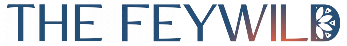 The Feywild - White Logo Head logo